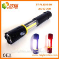 Heißer Verkauf magnetischer verlängerter 3W 250LM COB LED FLASHLIGHT 4XAAA Batterie-Art Fackel